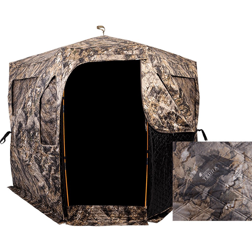 Ameristep Pro Series Thermal Hub Blind Mossy Oak Elements Terra - Gregory Archery