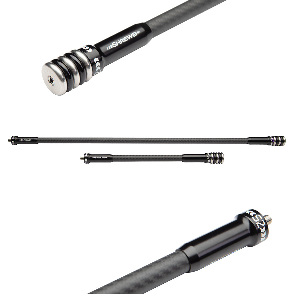 Shrewd S2 Stabilizer Matte Black 8 in.