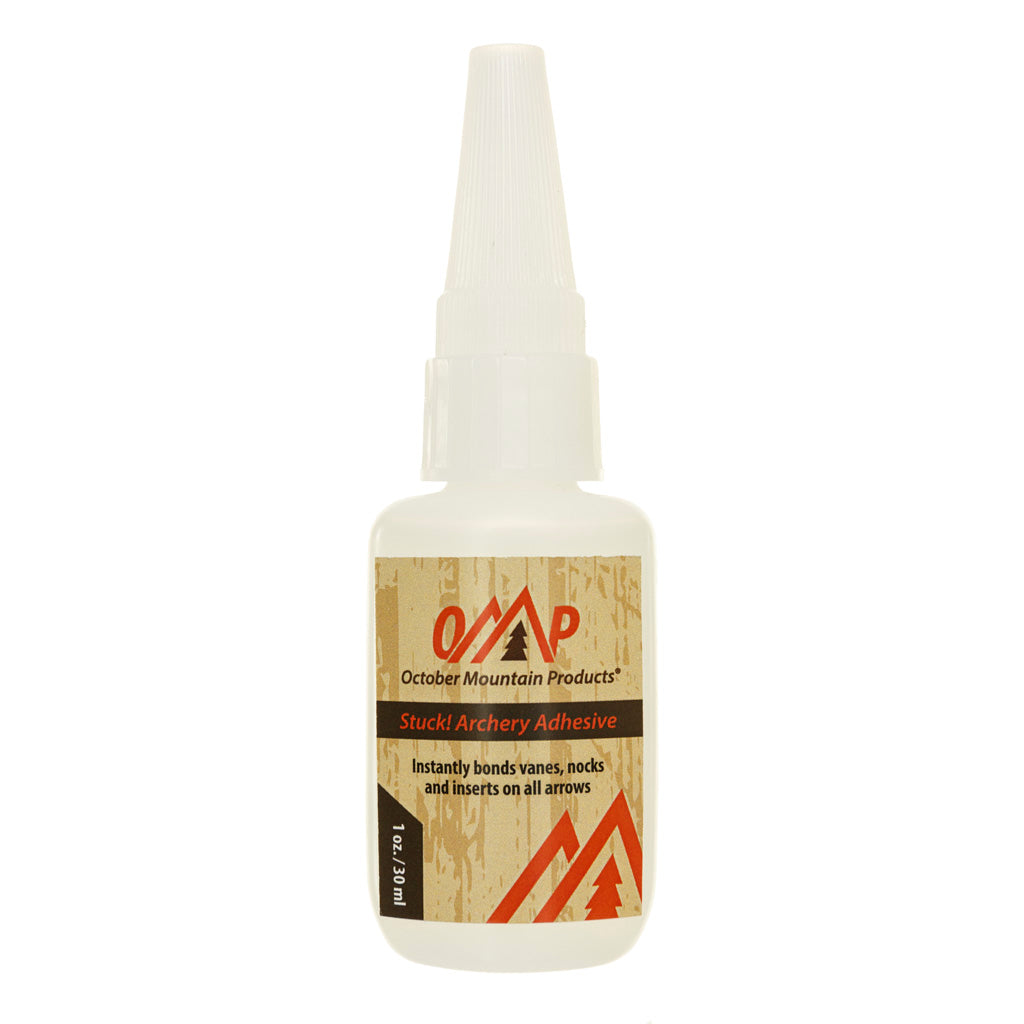 October Mountain STUCK Archery Adhesive 1 oz.