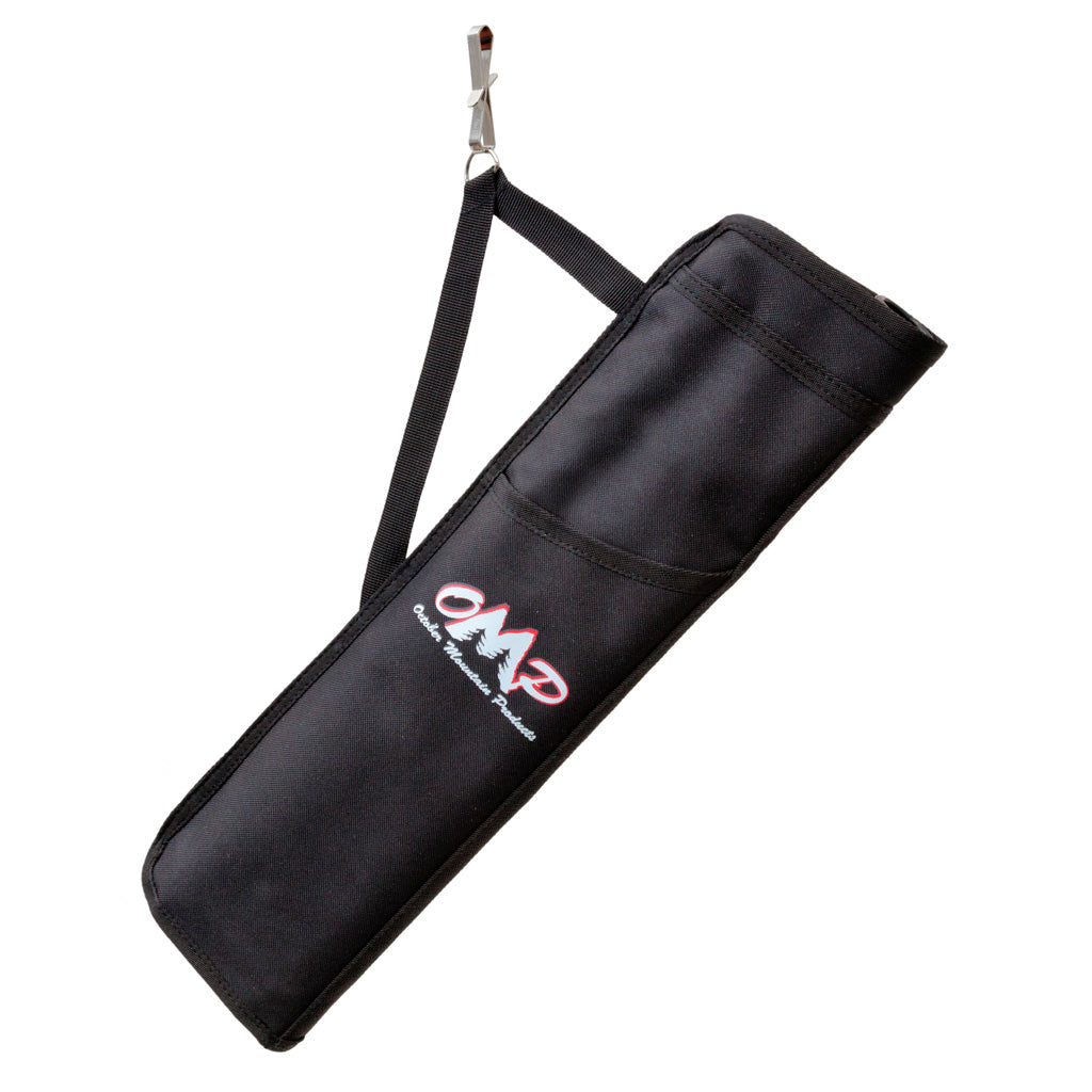 October Mountain Hip Quiver 3-Tube Black RH/LH