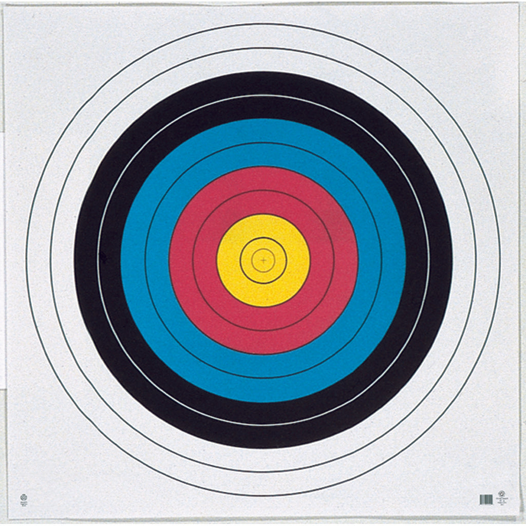 Maple Leaf Target Face FITA 10-Ring 40 cm. 100 pk.