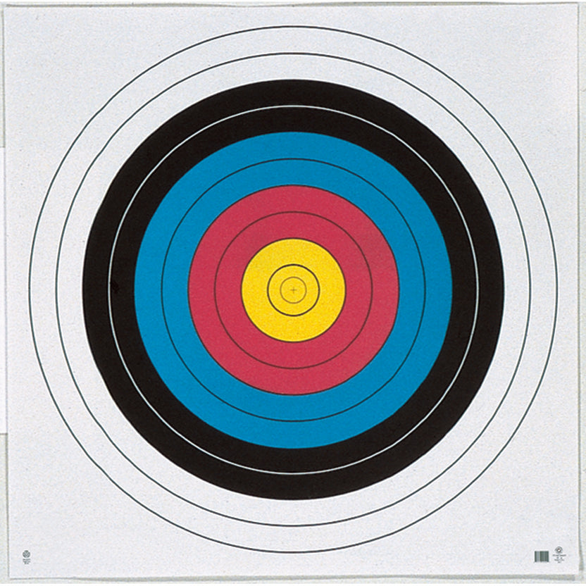 Maple Leaf Target Face FITA 10-Ring 40 cm. 100 pk. – Gregory Archery