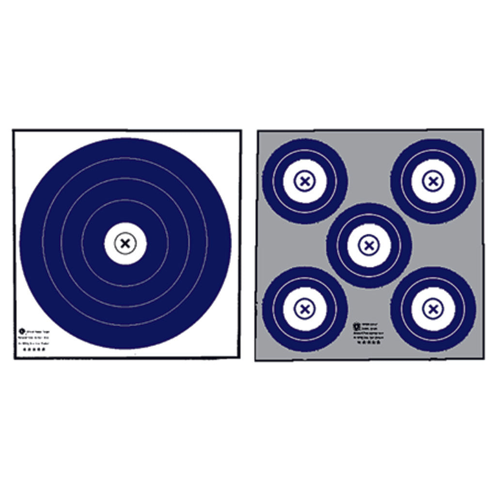 Maple Leaf Target Face NFAA Double Sided Indoor 100 pk.