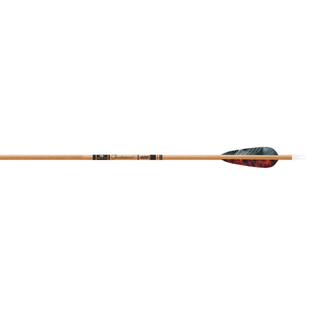 Gold Tip Traditional Arrows 4 in. Feathers 6 pk. - Gregory Archery