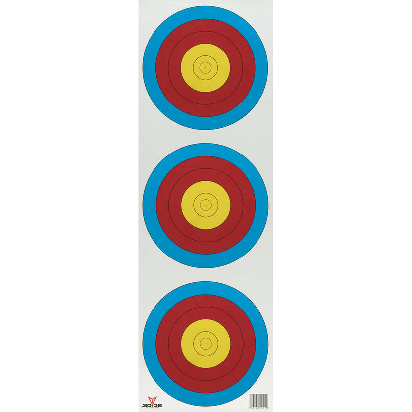 30-06 Paper Targets 3 Spot Vertical 100 pk. – Gregory Archery