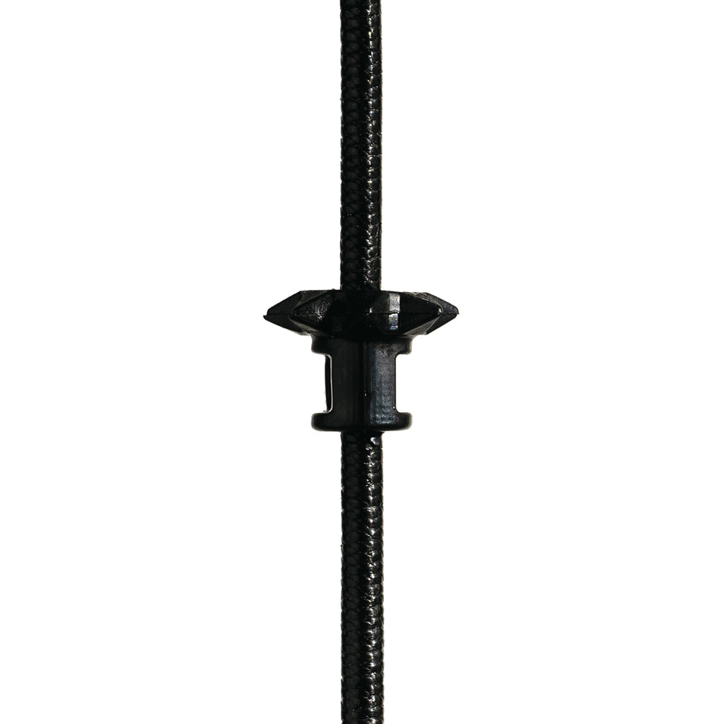 Bowmar Recurve Nose Button Black 2 pc. Small/Large