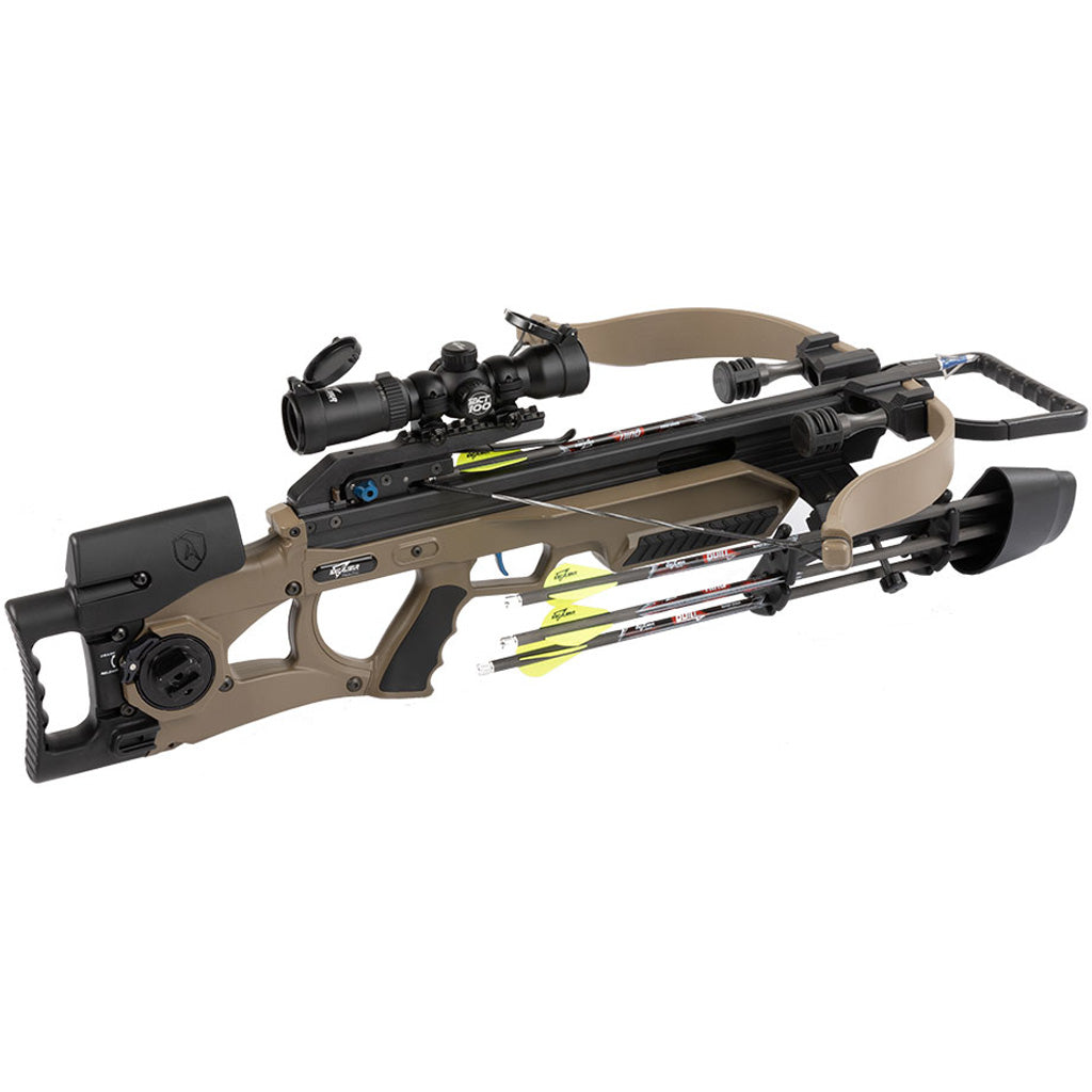 Excalibur Assassin Extreme Crossbow Package FDE w/ Tact100 Scope