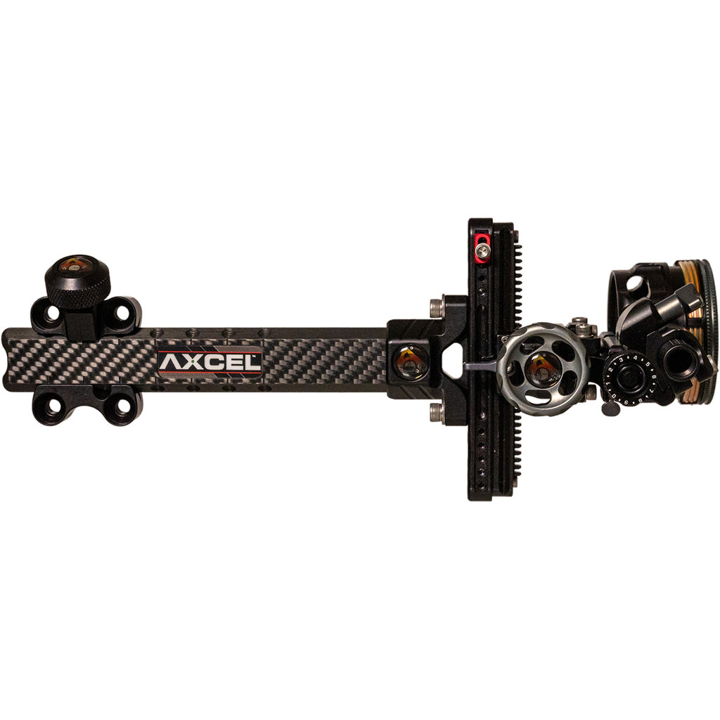 Axcel LANDSLYDE Carbon Pro Slider Sight AVX-41 Scope Ranger DBL Pin .019 Black