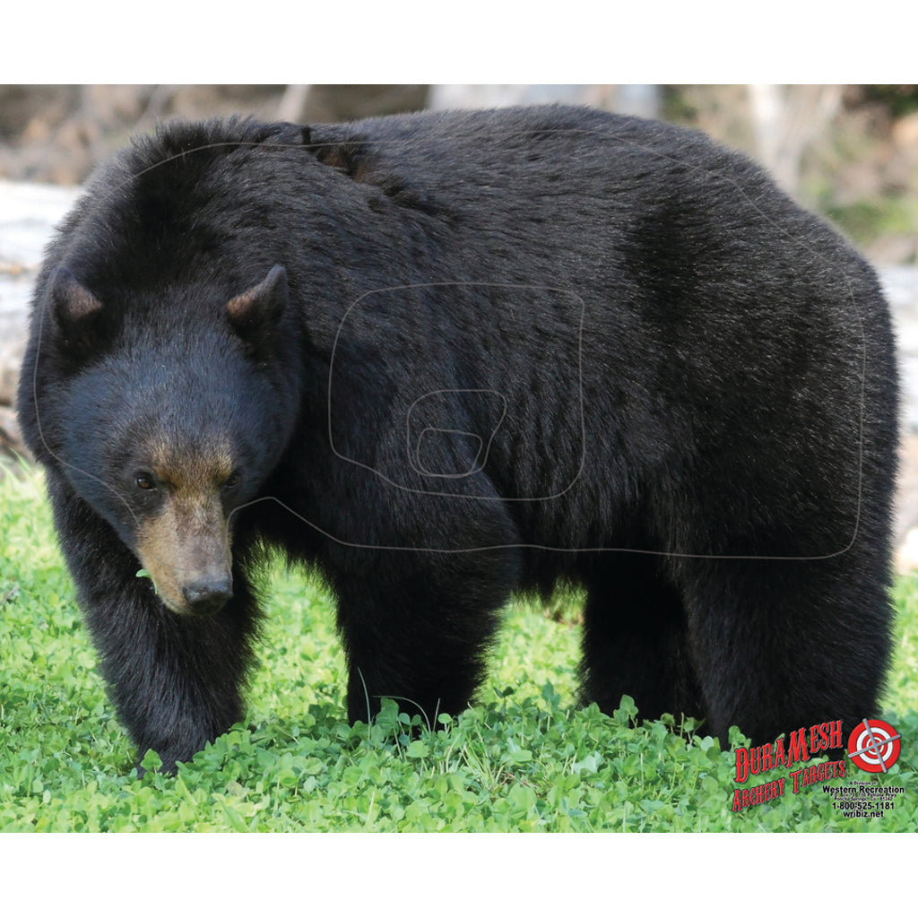 DuraMesh Archery Target Black Bear 25 in. x 32 in.