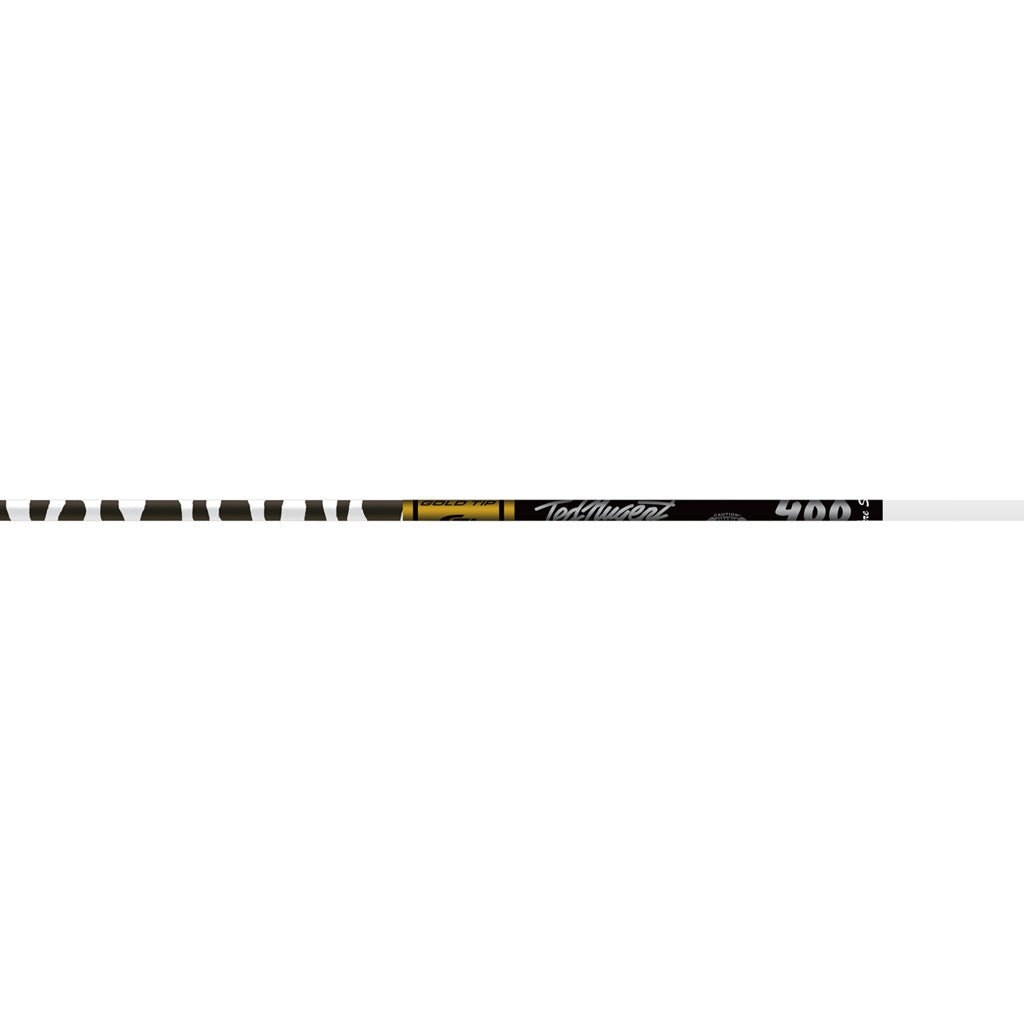 Gold Tip Ted Nugent Shafts White 500 1 doz. - Gregory Archery