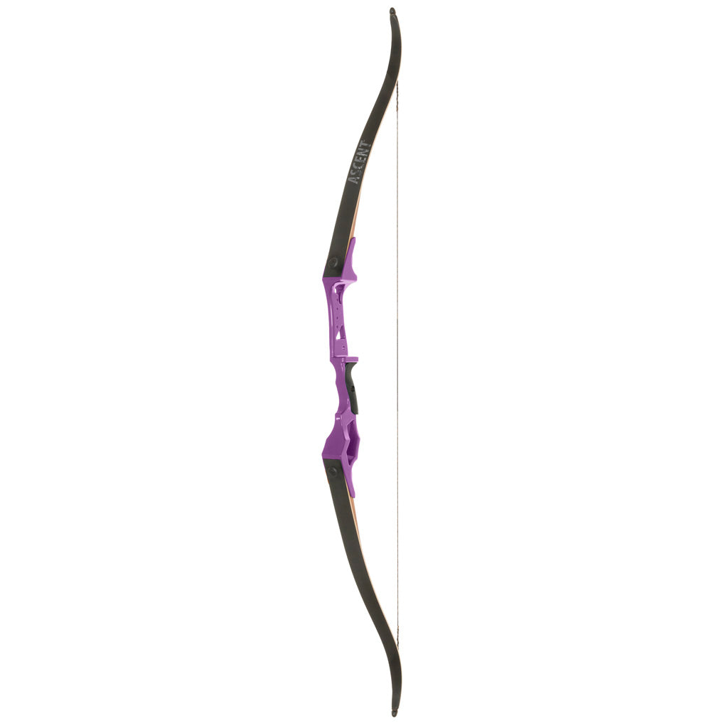 October Mountain Ascent Recurve Bow Purple 58 in. 20 lbs. RH