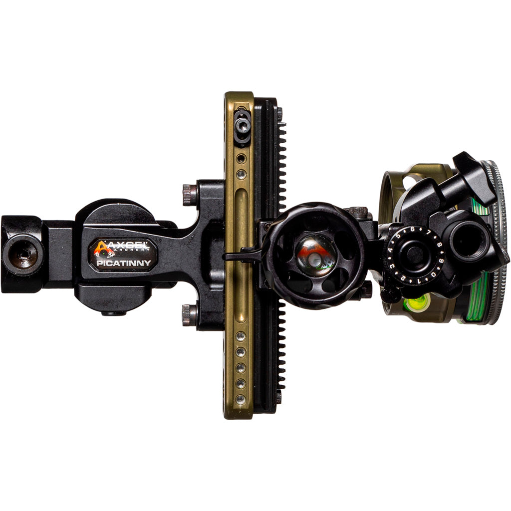 Axcel LANDSLYDE Picatinny Slider Sight Tac. BH AVX-41 1 Pin .010 Green Fiber