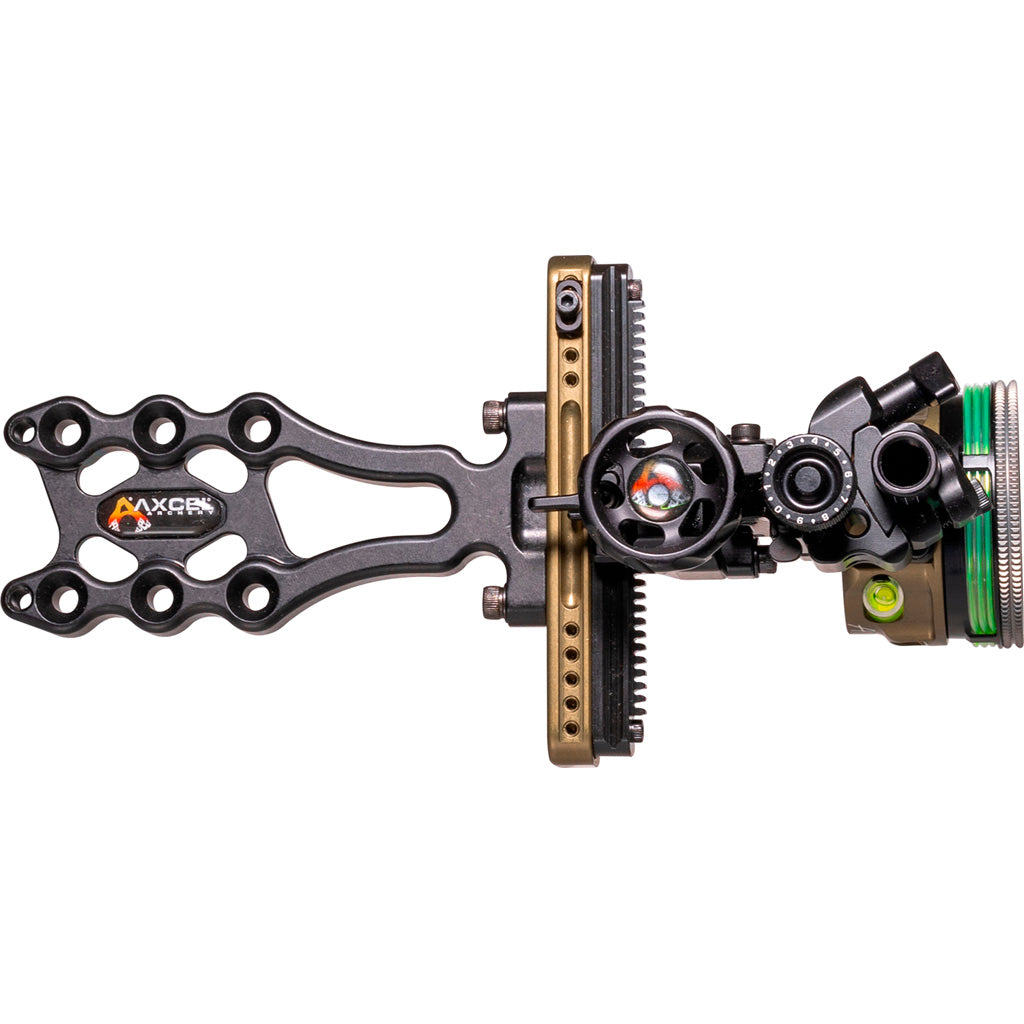 Axcel LANDSLYDE Slider Tactical Bowhunting Sight AVX-41 Scope 1 Pin .029 Green Fiber