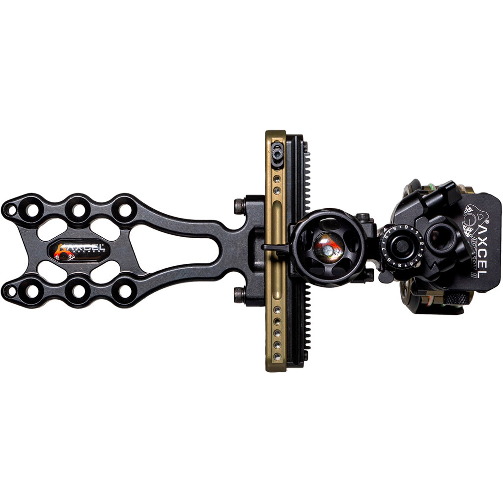 Axcel LANDSLYDE Slider Tactical Bowhunting Sight AccuStat II Micro 3 Pin .019