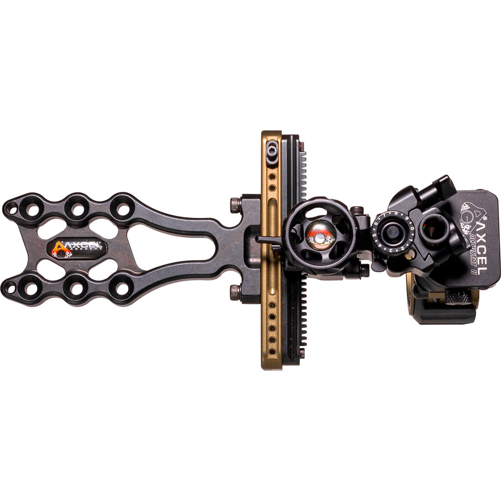 Axcel LANDSLYDE Slider Tactical Bowhunting Sight AccuStat II Micro 3 Pin .010
