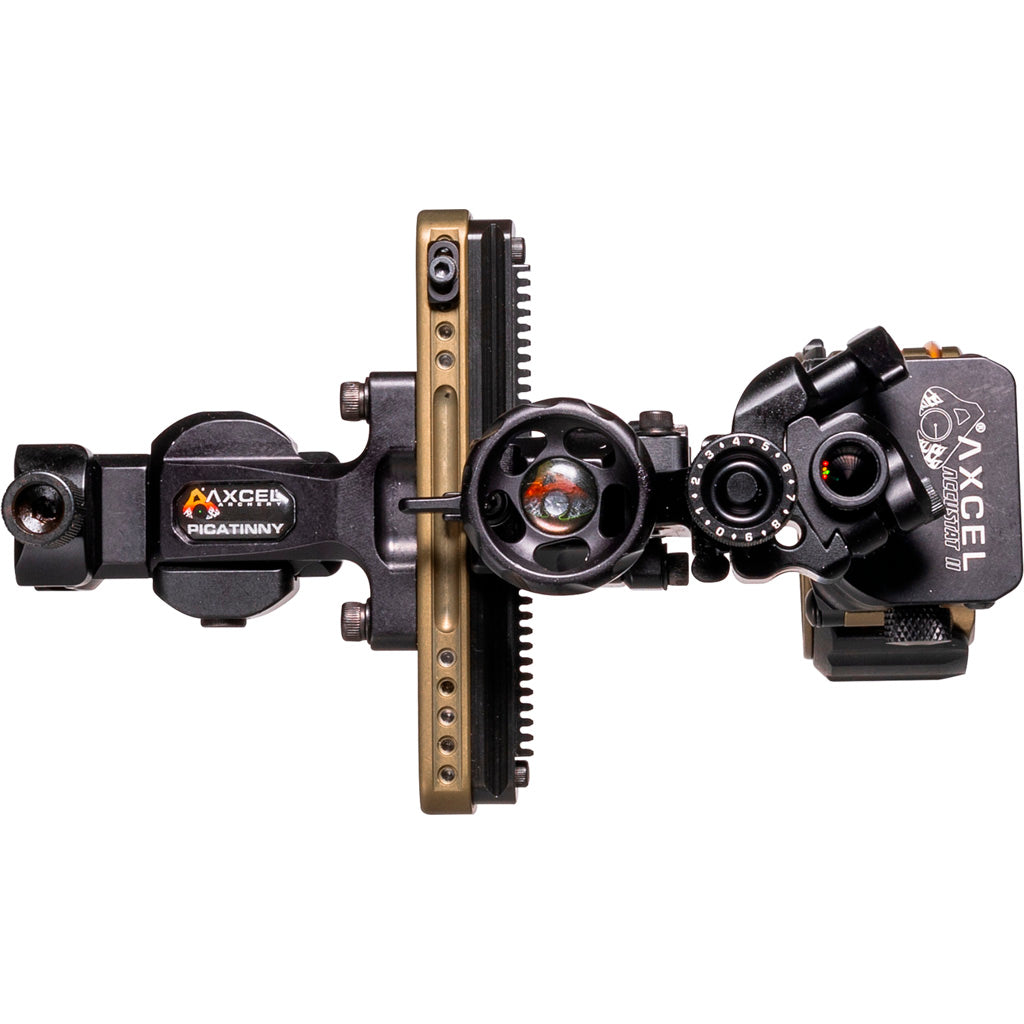 Axcel LANDSLYDE Picatinny Slider Sight Tac. BH AccuStat II Micro 5 Pin .019