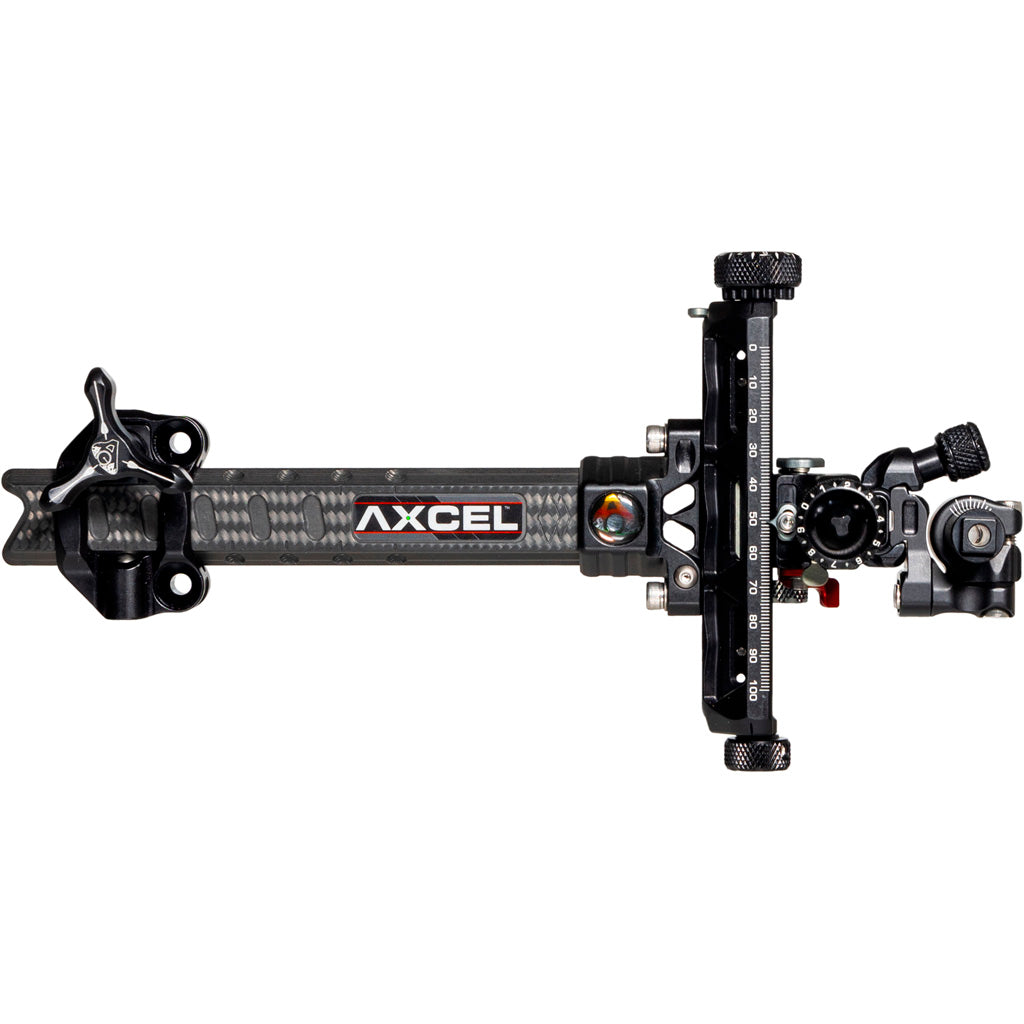 Axcel Achieve XP Pro Carbon Bar Compound Black/Black 6 in. RH
