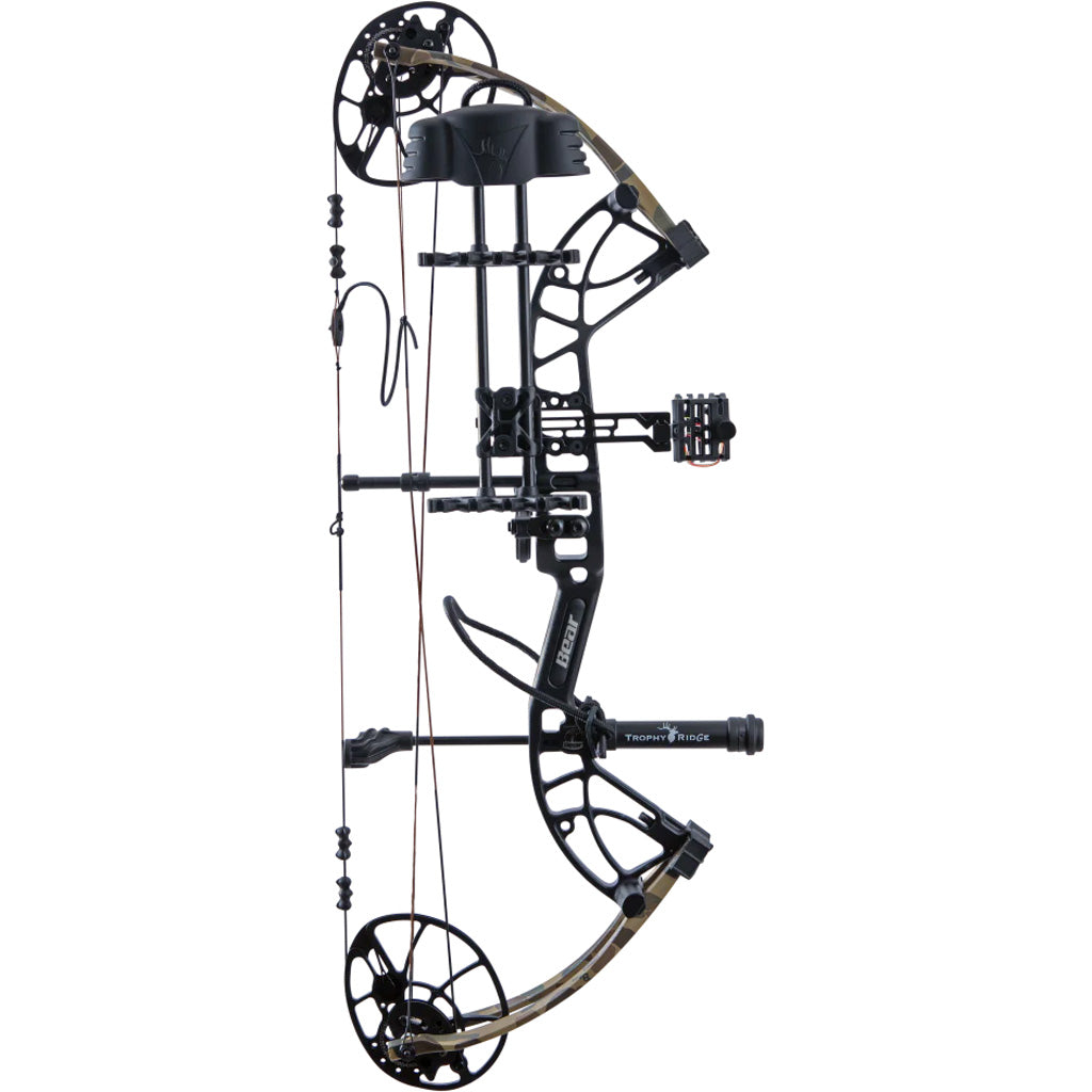 Bear Cruzer G4 RTH Bow Package Black/Fred Bear Camo 10-70 lbs. RH