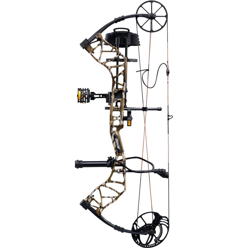 Bear Species XT RTH Bow Package Mossy Oak Bottomland/Black 45-60 lbs RH