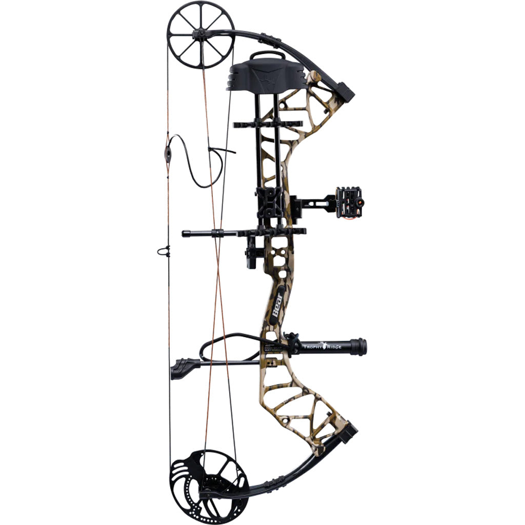 Bear Species XT RTH Bow Package Mossy Oak Bottomland/Black 45-60 lbs RH