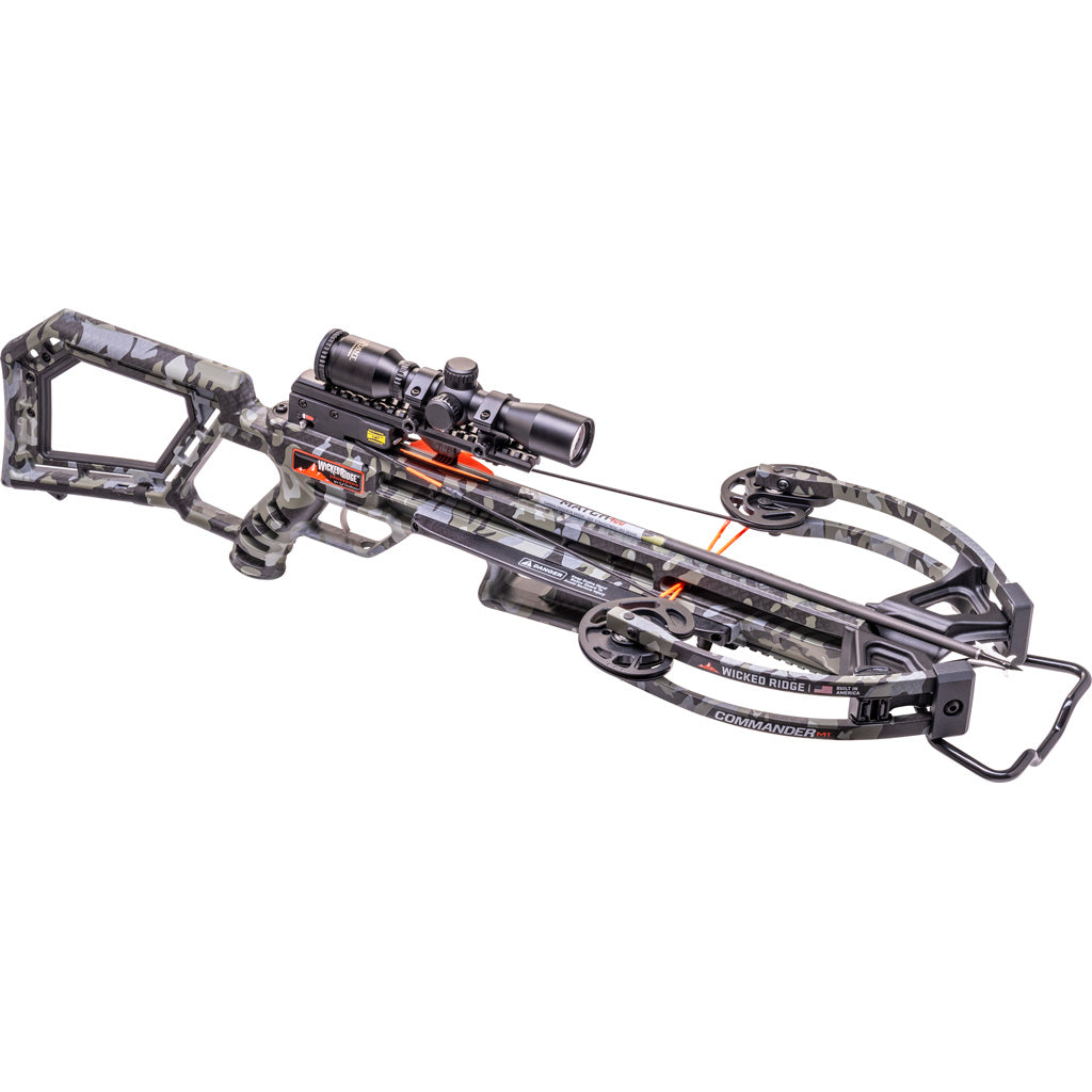 Wicked Ridge Commander M1 Crossbow Package Rope Sled Peak Camo