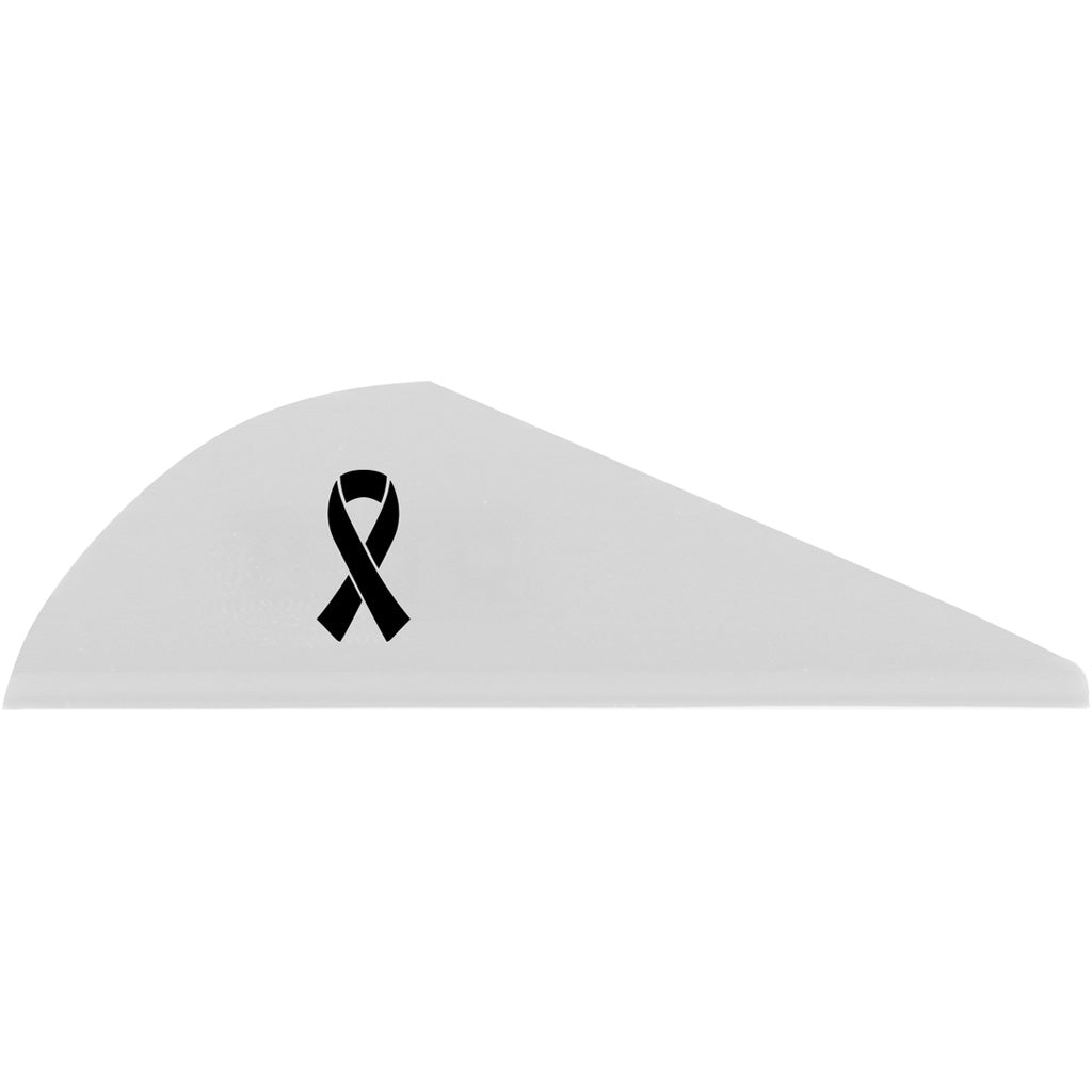 Bohning Blazer Vanes Awareness White 36 pk.