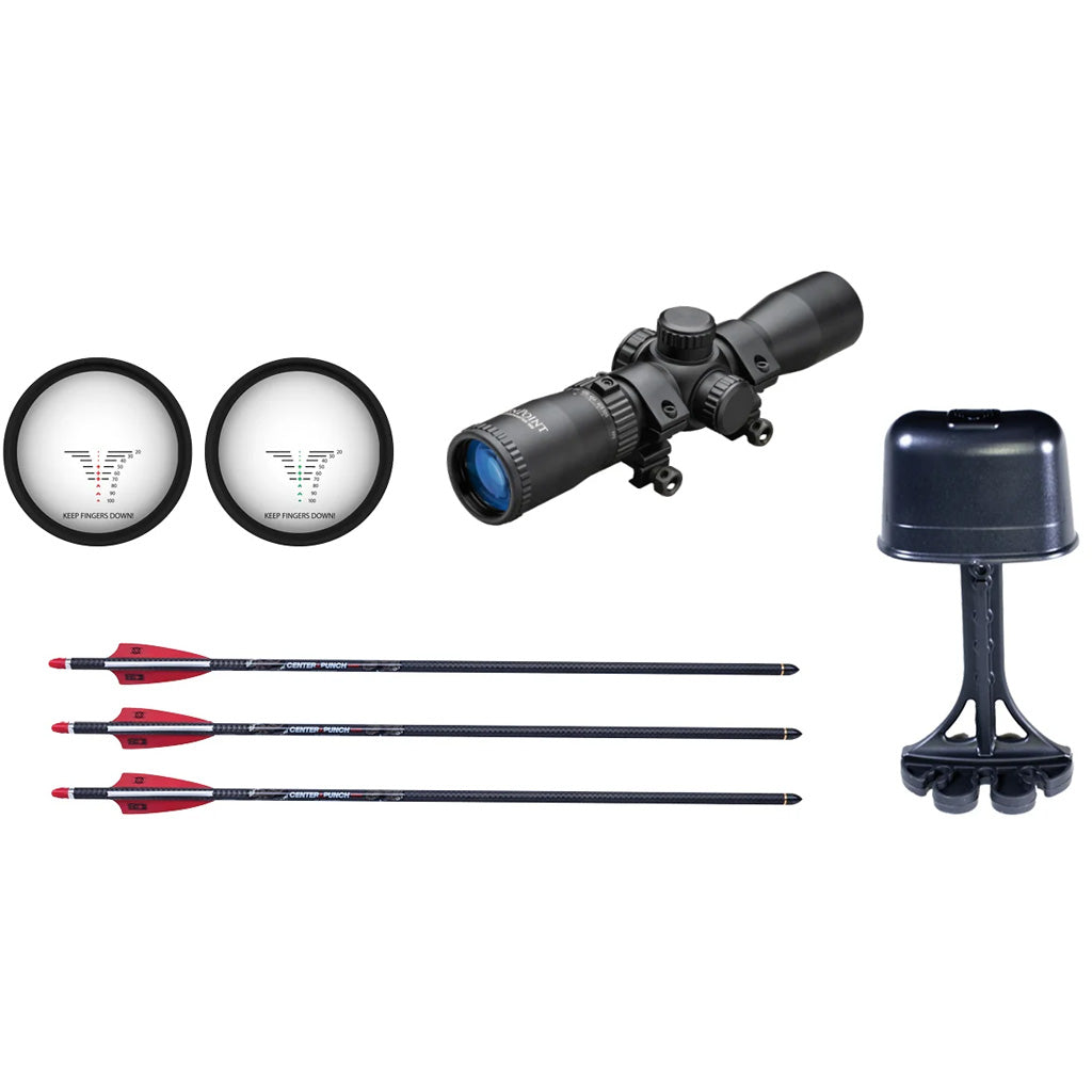 TenPoint TRX 26 Crossbow Package ACUslide MAXX Rangemaster 100 Scope Vektra