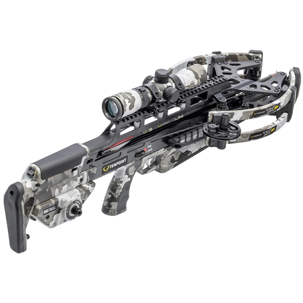 TenPoint TX 28 Crossbow Package ACUslide MAXX Rangemaster 100 Scope Vektra