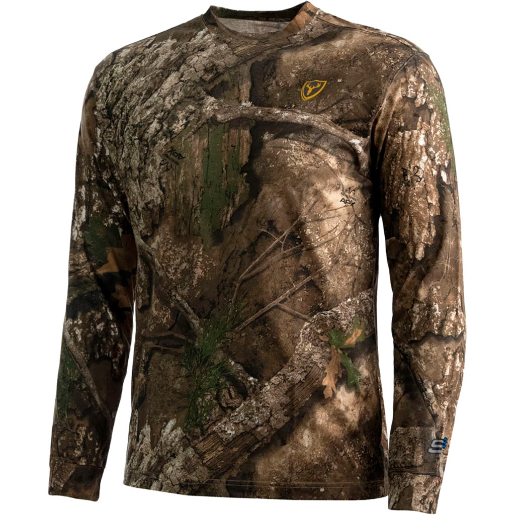 Blocker Fused Cotton LS Shirt RT APX Medium