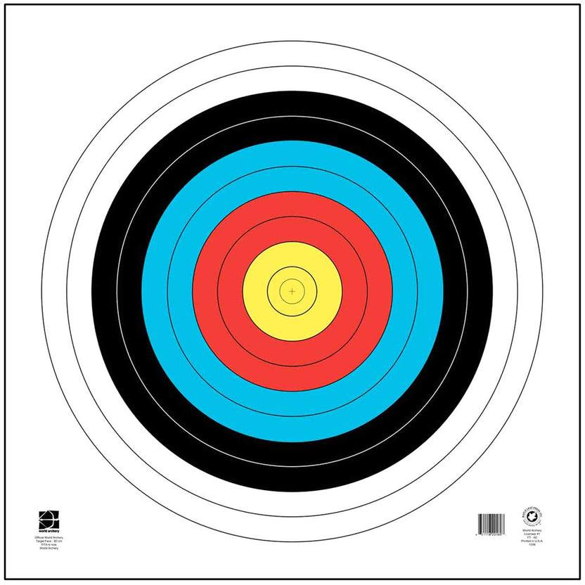 Maple WA 10 Ring 40 cm. Target 25 pk. – Gregory Archery