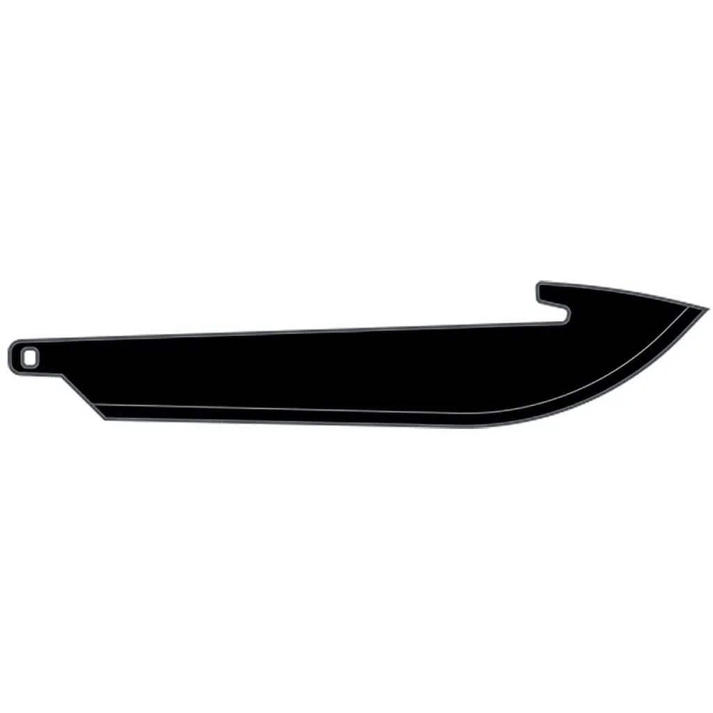 Outdoor Edge 3.5” Drop-Point Blade Pack Black, 6 Blades
