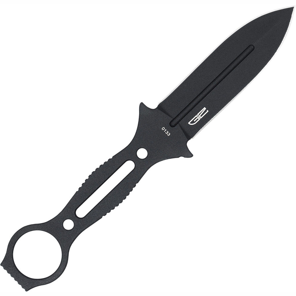 CobraTec Ringed Claymore Dagger Fixed Blade Black