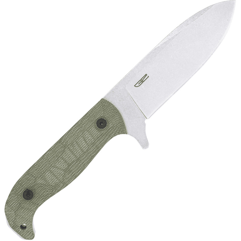 CobraTec PSK Knife Black Dark Stonewash Fixed Blade OD Green Satin Stonewash
