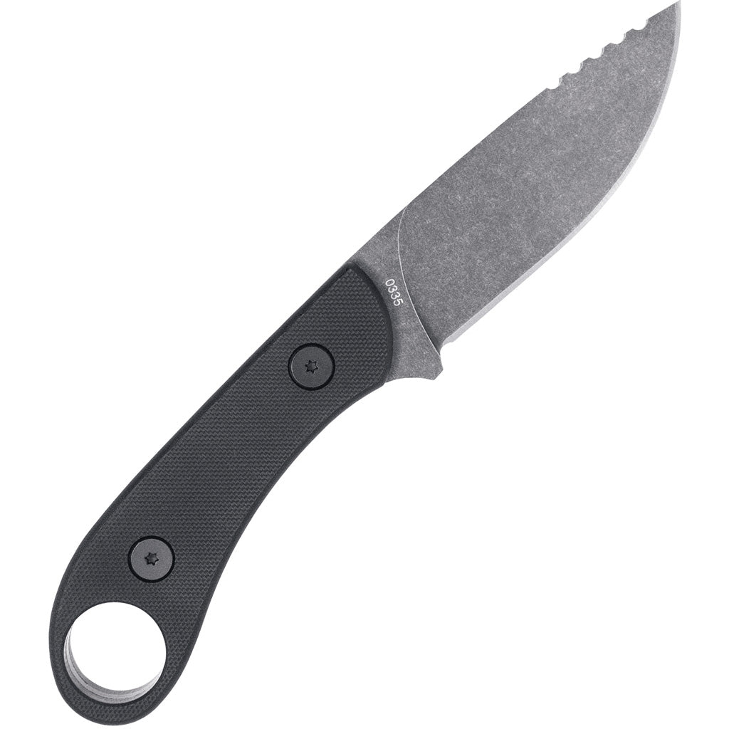 CobraTec D2 Skinner Knife Generation II Fixed Blade Black