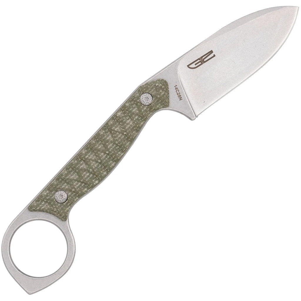 CobraTec Wolfteeth Knife Fixed Blade OD Green