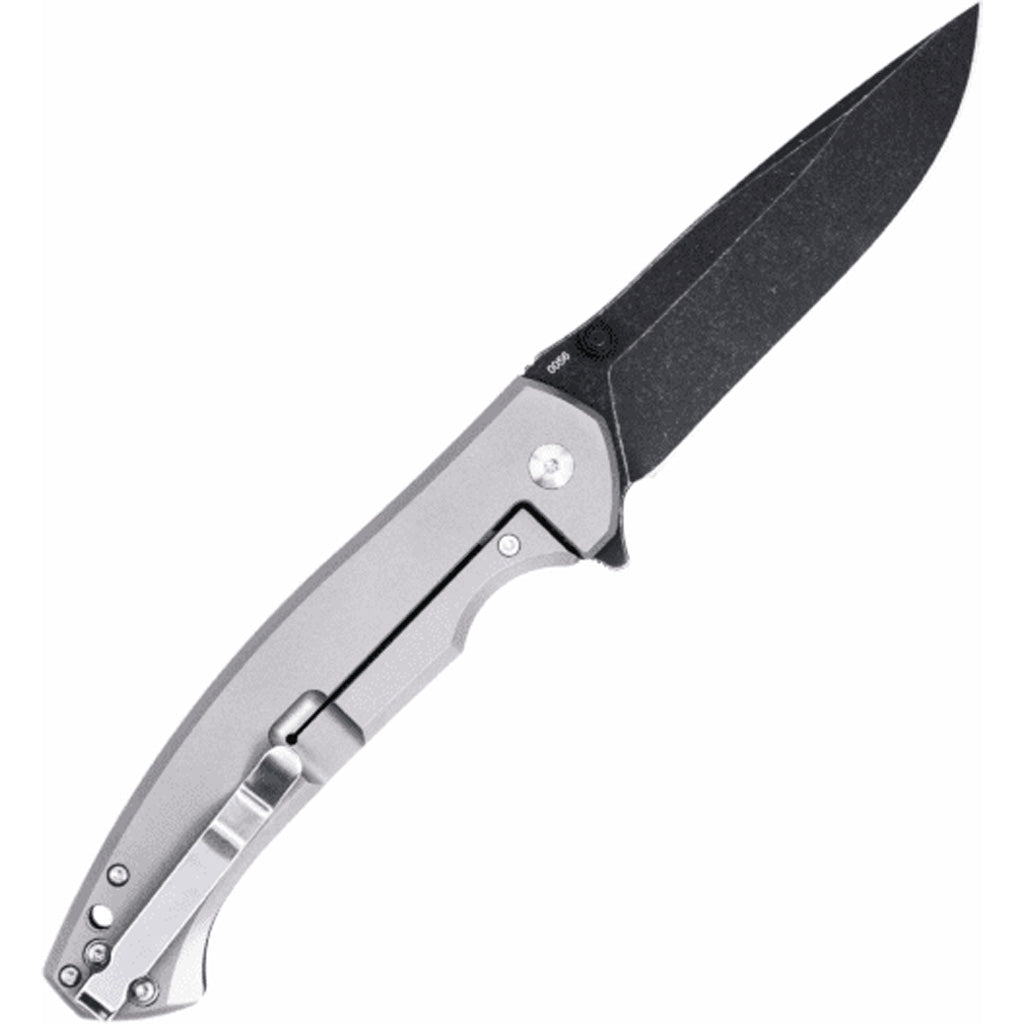 CobraTec Aventus Carbon/Titanium S35VN Knife Folding Blade Carbon Fiber