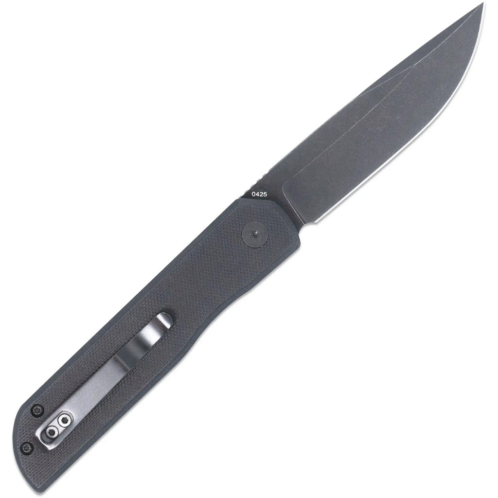 CobraTec Prowler G-10 Button Lock Tanto Bld Knife Folding Blade Black