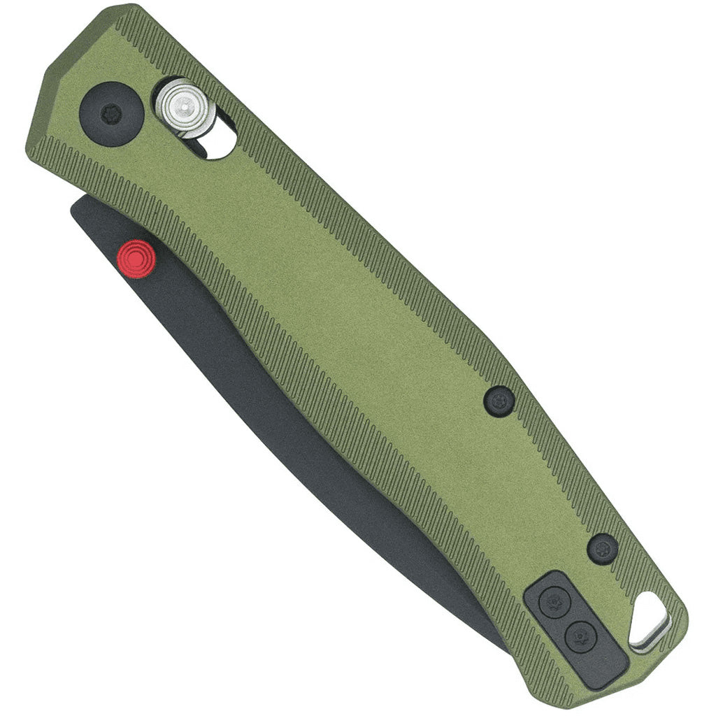 CobraTec Regent S35VN Knife Folding Blade OD Green