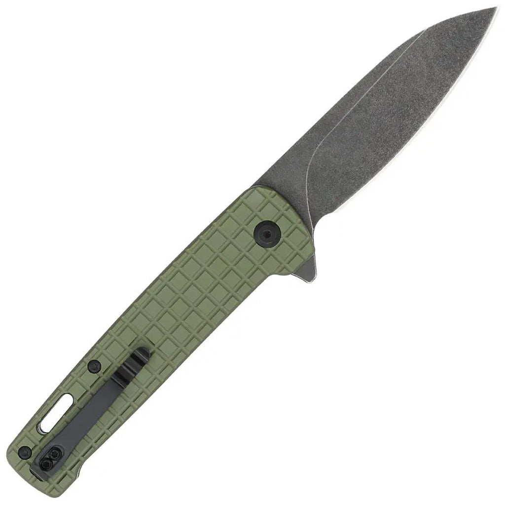 CobraTec Rhino Knife Folding Blade OD Green