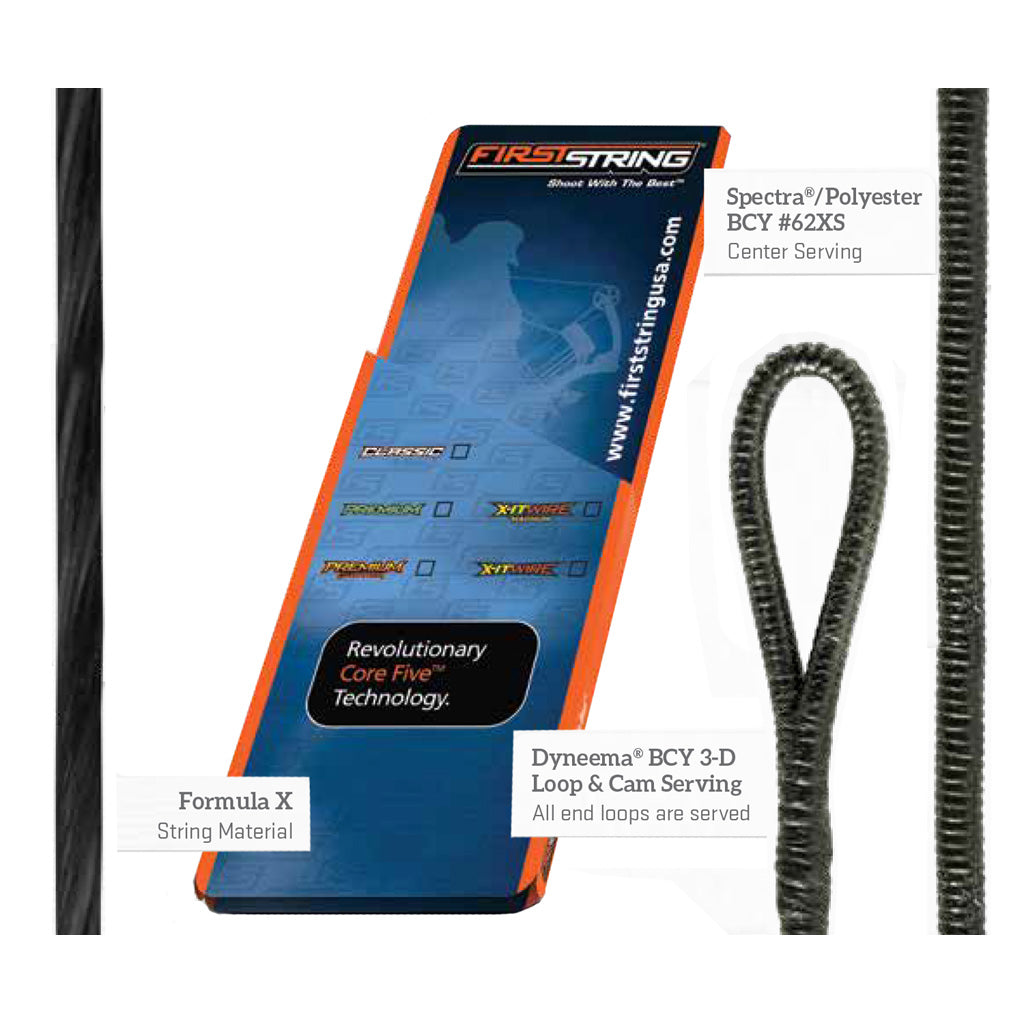 FirstString Classic String Set Black Mathews Halon 32