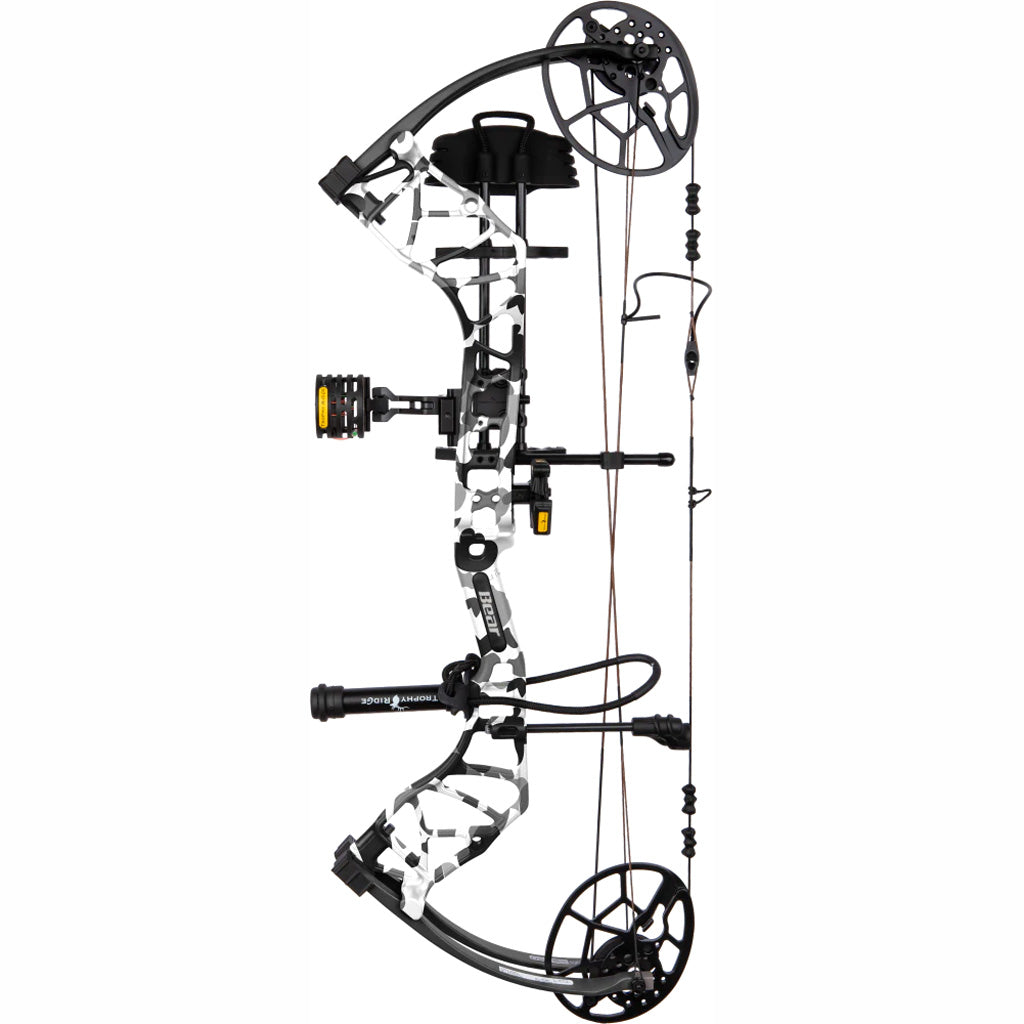 Bear Legit MAXX RTH Bow Package Fred Bear Whiteout/Black 70 lbs. RH