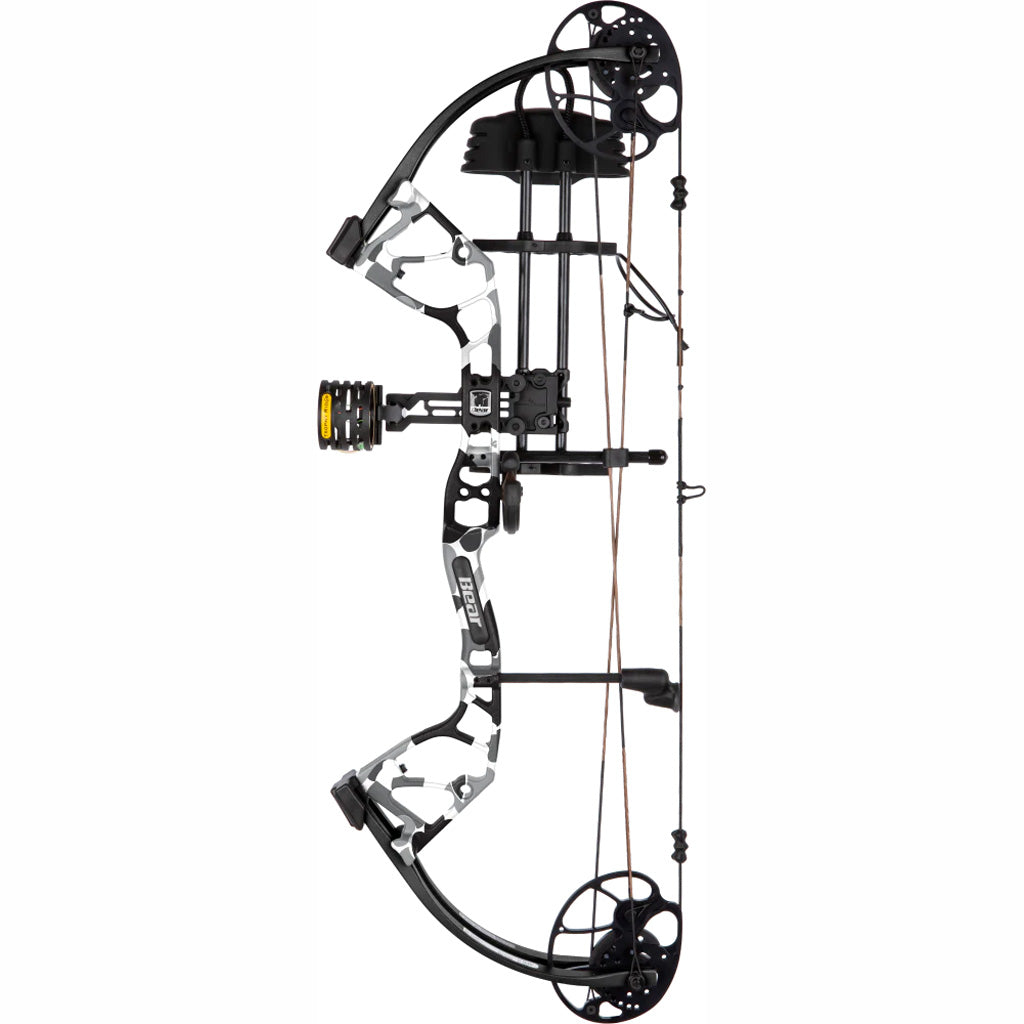 Bear Royale RTH Bow Package Fred Bear Whiteout/Black 50 lbs. RH